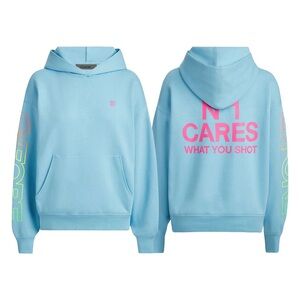 G/Fore No 1 Cares French Terry Oversized Golf Hoodie Fountain NWOT